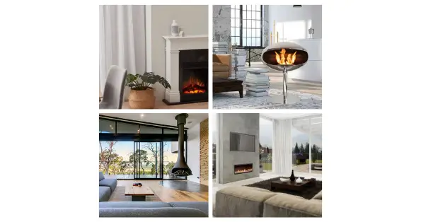 Contemporary fireplaces in stylish living rooms | Woodpecker