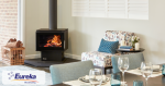 Australian Made Eureka Fireplaces Support Local Wood Heater - Woodpecker Heating, Cooling, Fireplaces & BBQ's