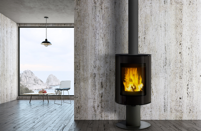 VisionLine Spin Fireplace